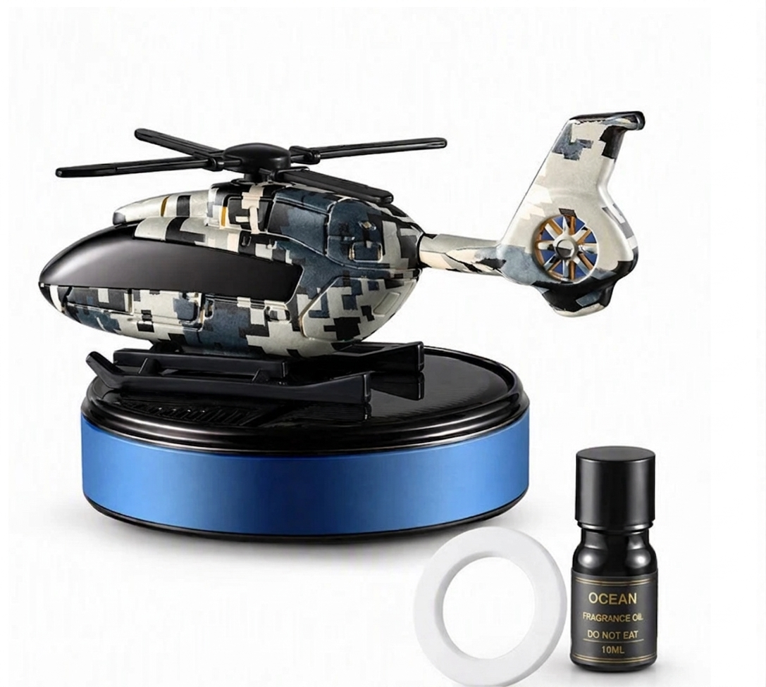 Güneş Enerjili Helikopter,Araba Difüzörü✨🚁