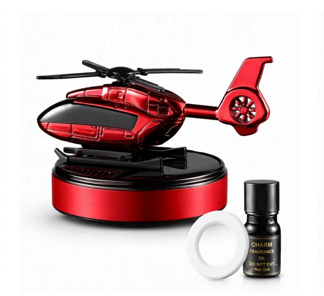 Güneş Enerjili Helikopter,Araba Difüzörü✨🚁