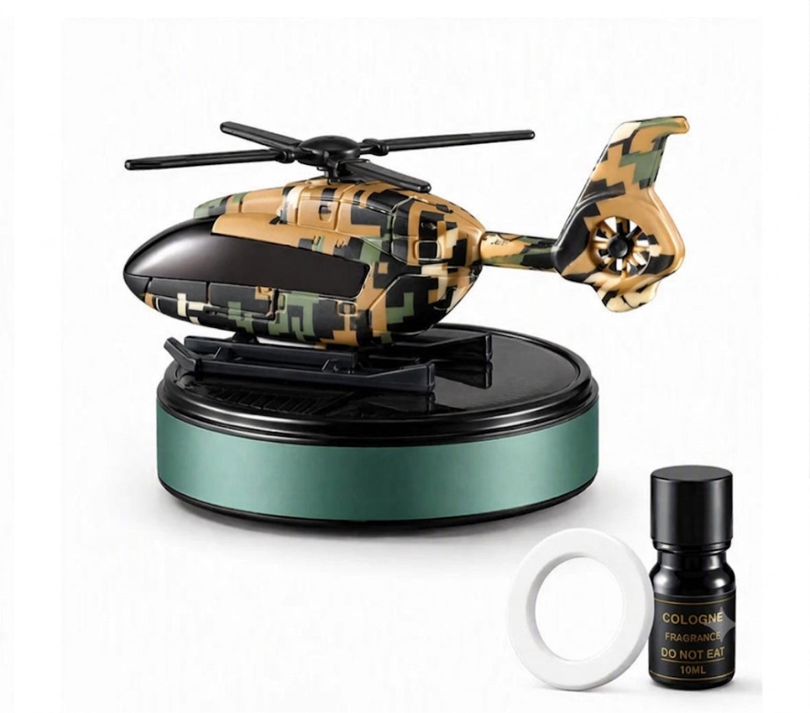 Güneş Enerjili Helikopter,Araba Difüzörü✨🚁